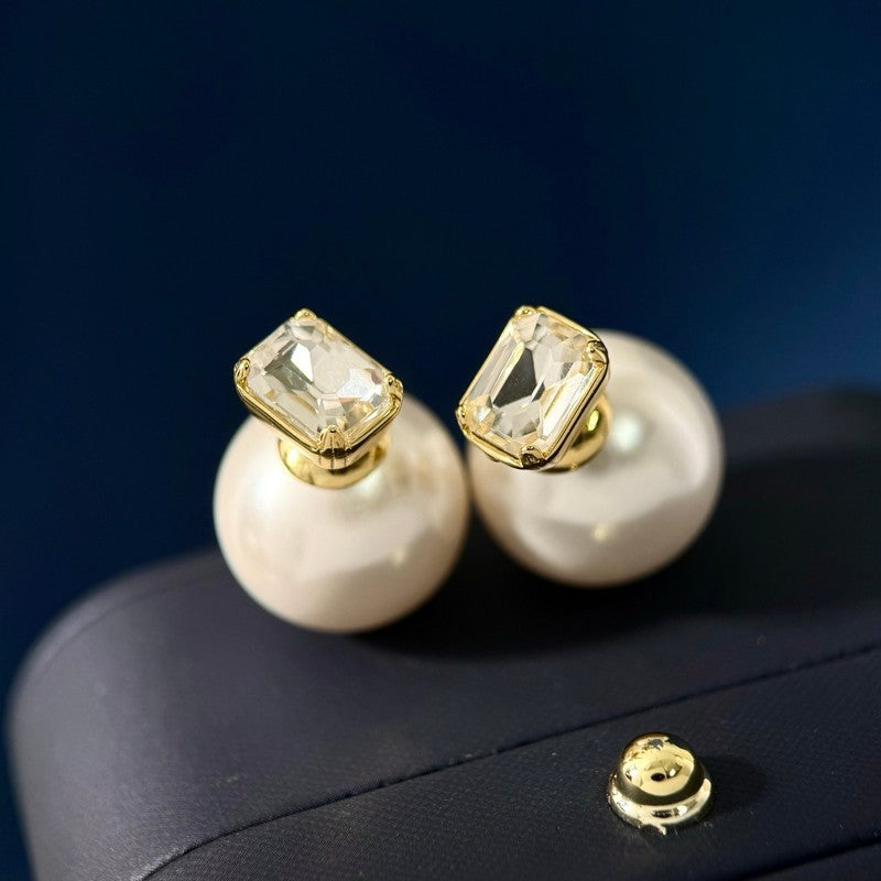 18K CD Tribales Pearl Earrings