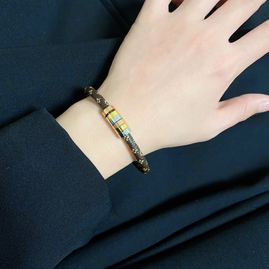 18K Louis Monogram Bracelet