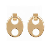 18K Anagram Earrings