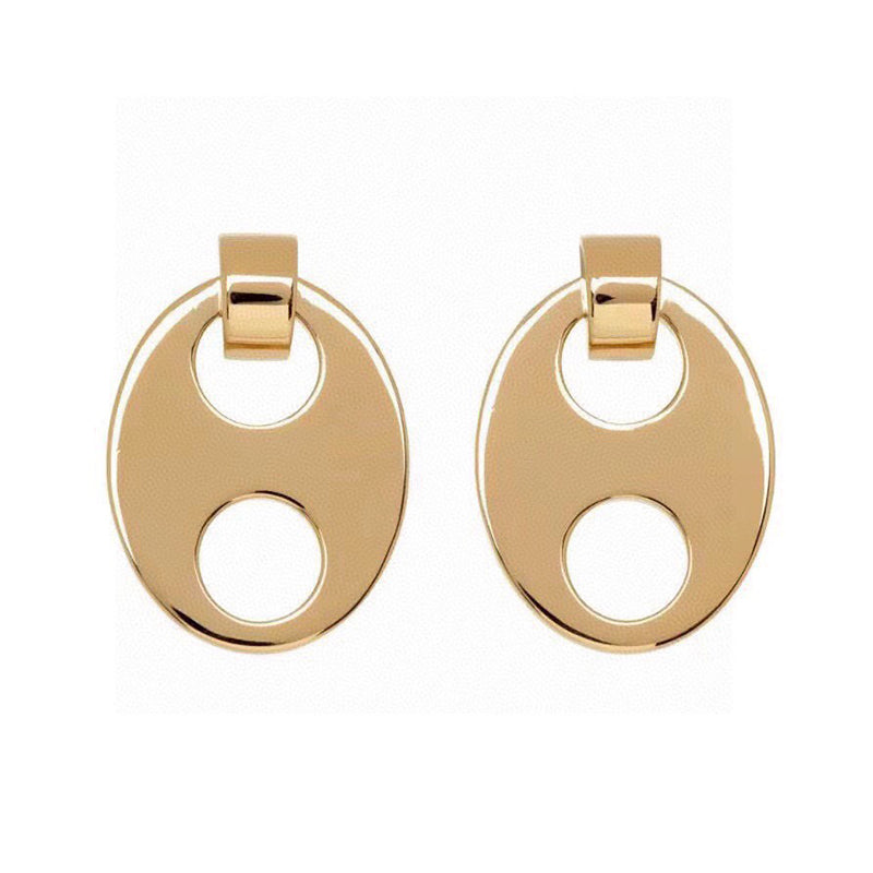 18K Anagram Earrings