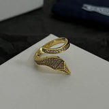 18K Eternal Snake Ring