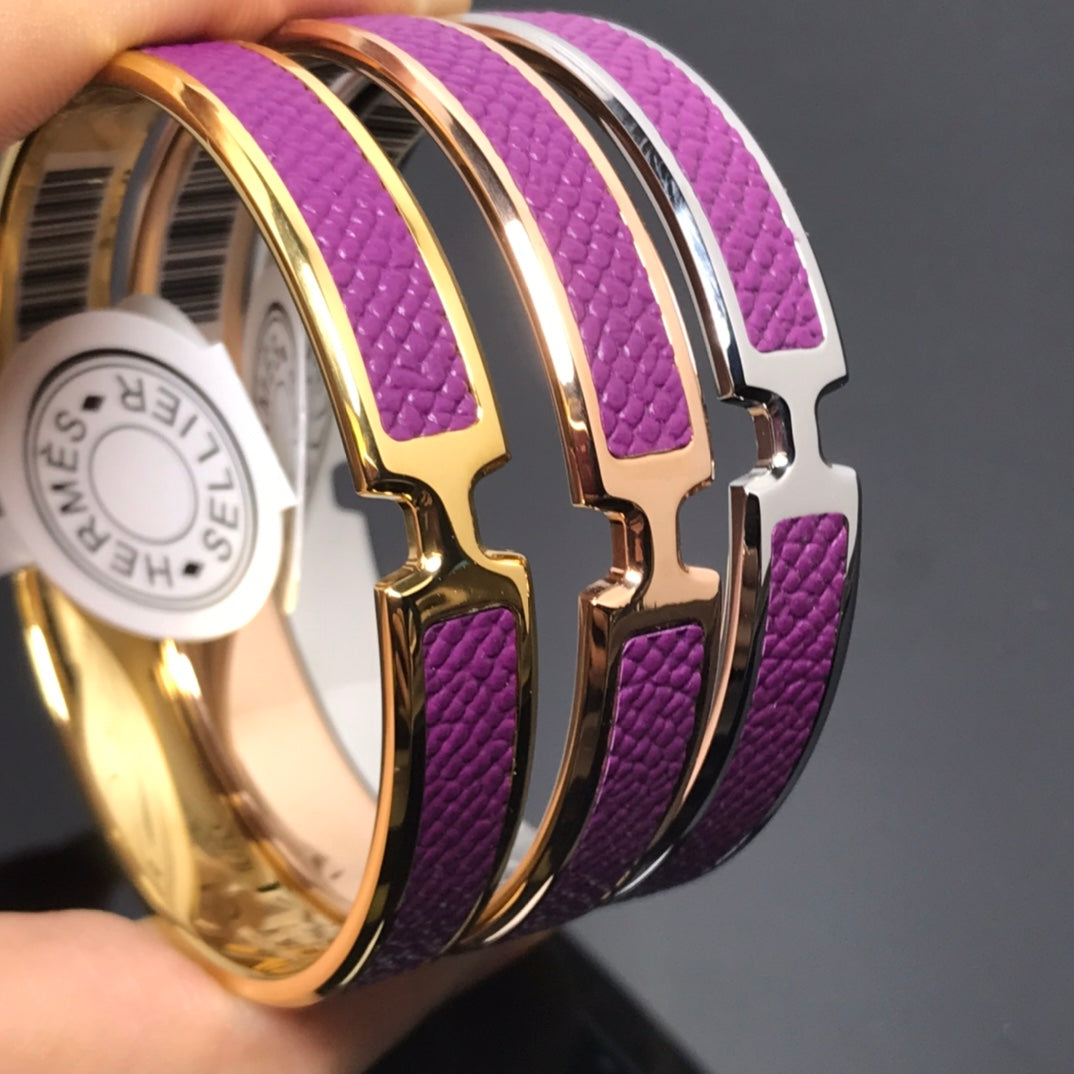 18K Olympe Purple H Bracelet