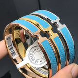 18K Olympe Blue H Bracelet