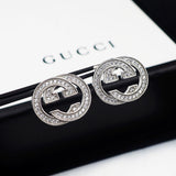 18K GG Diamonds Earrings