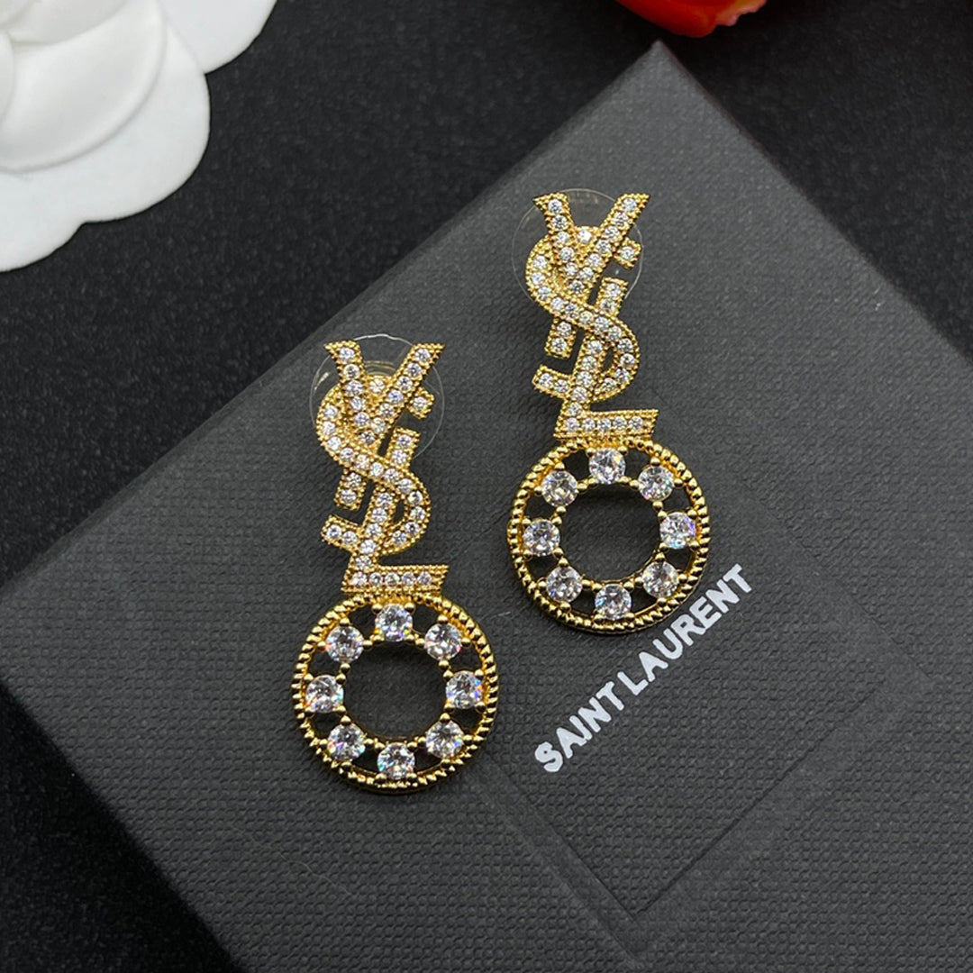 18K Saint Diamonds Earrings