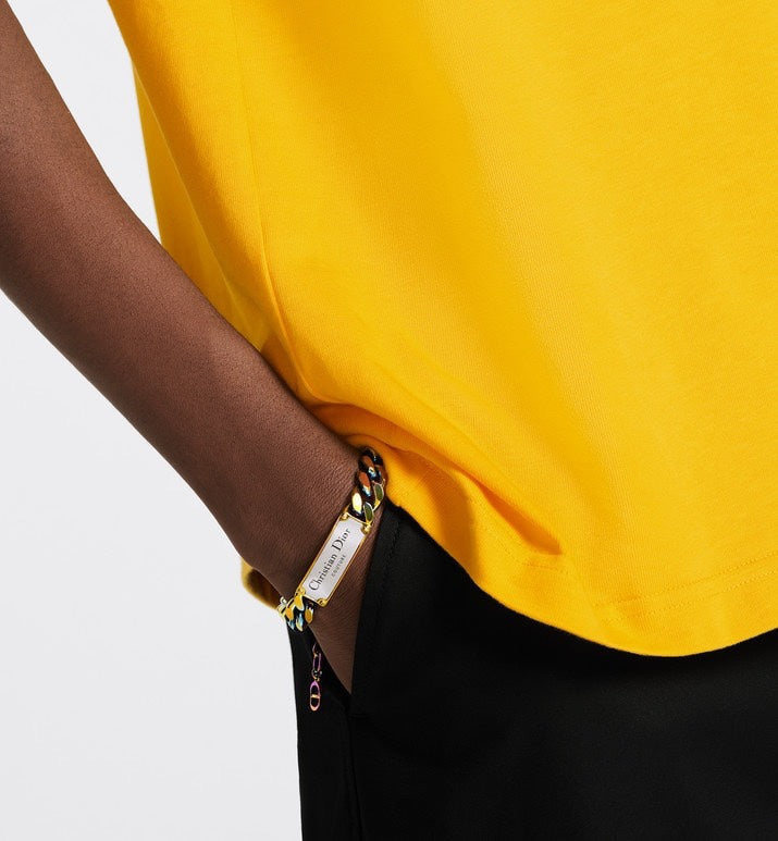 18K CD Couture Chain Link Bracelet