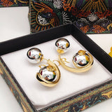 18K CD Tribales Earrings