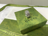 GG Feline Head Ring