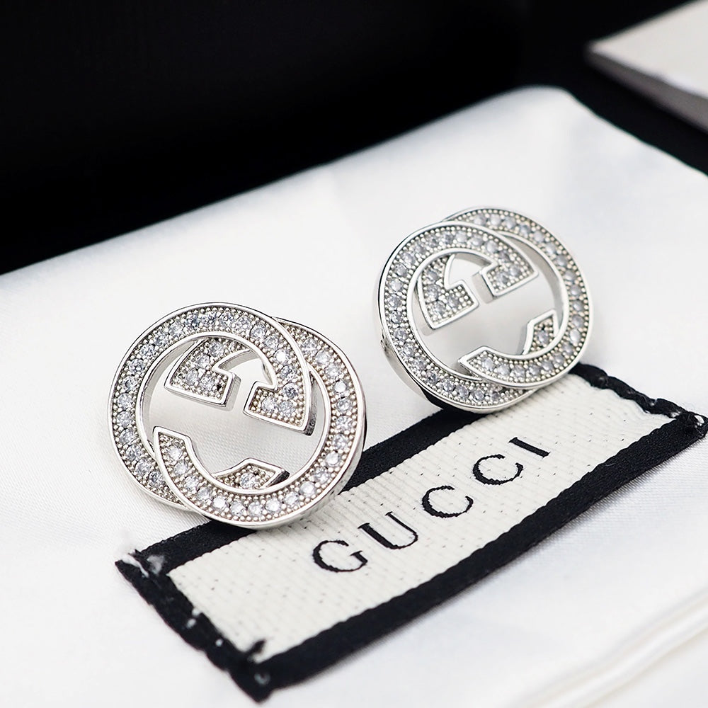 18K GG Diamonds Earrings
