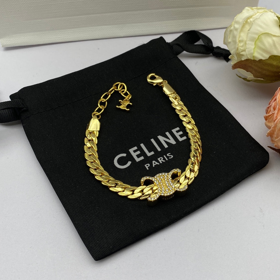 18K Coeur Chain Bracelet