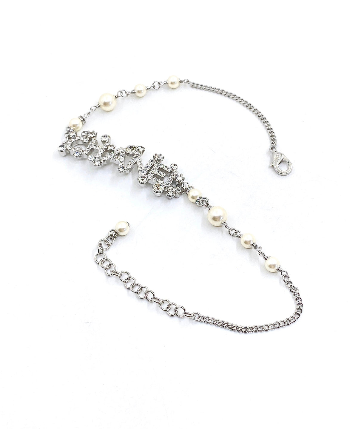 18K CC Crystals Necklace