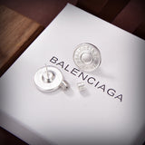 18K BB Cirle Earrings