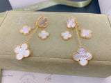 18K Magic Alhambra Four Motifs Earrings