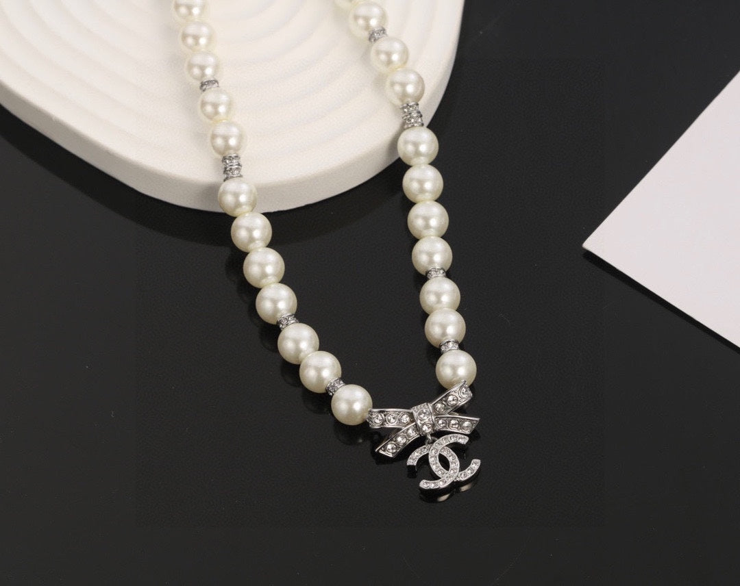 18K CC Centenary Pearls Necklace