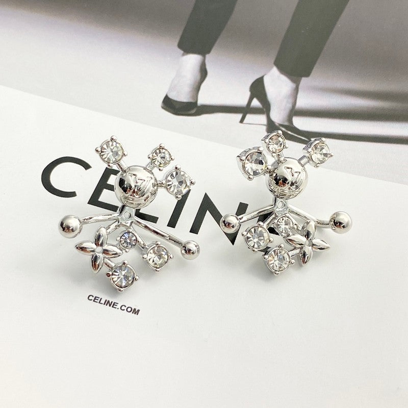 18K Louis Diamond Earrings
