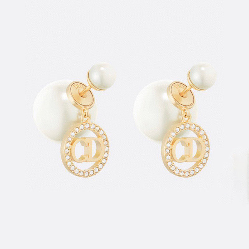 18K CD Tribales Pearl Earrings