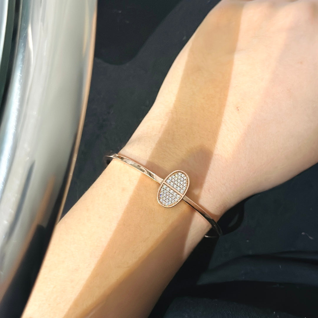 18K Chaine d'Ancre Verso H Bracelet