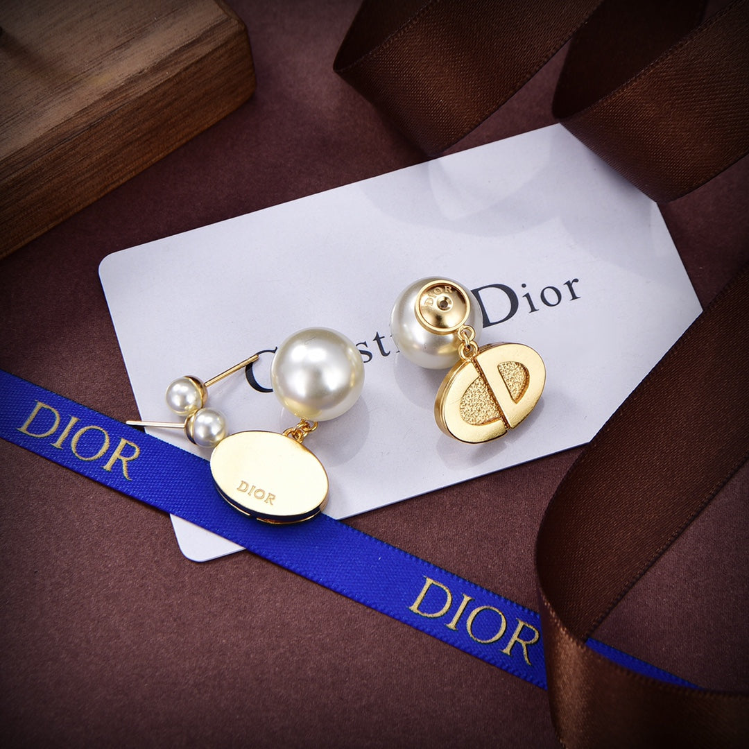 18K CD Tribales Pearls Earrings