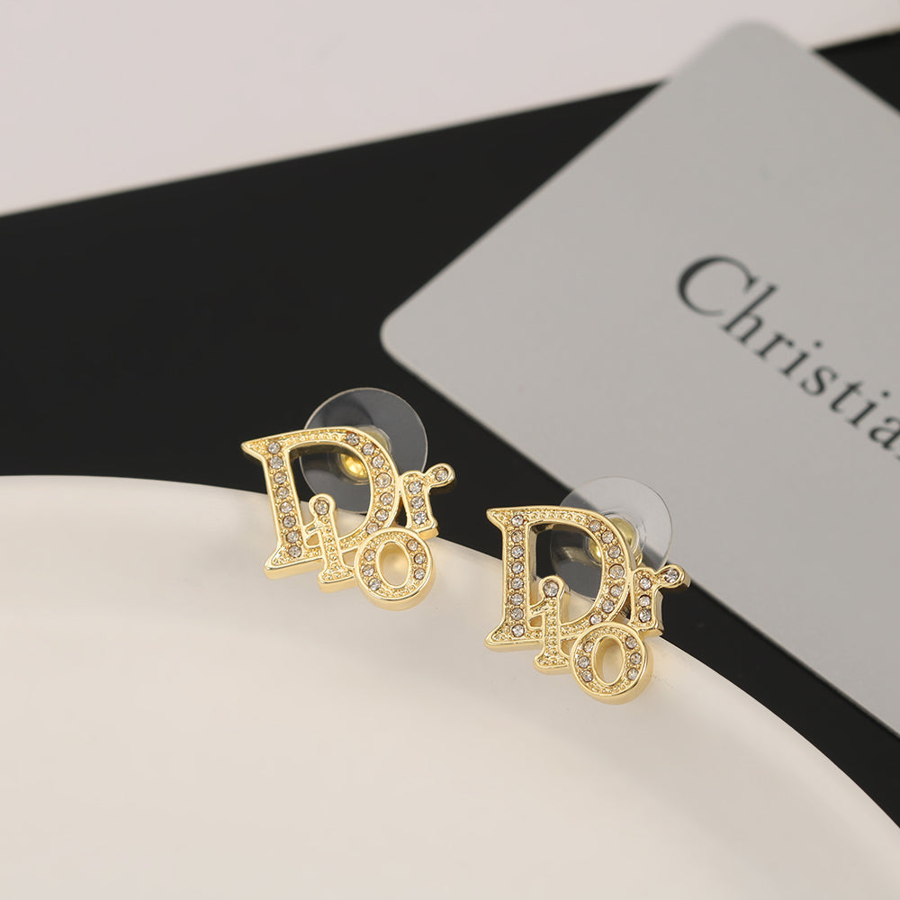 18K CD Tribales Diamond Earrings