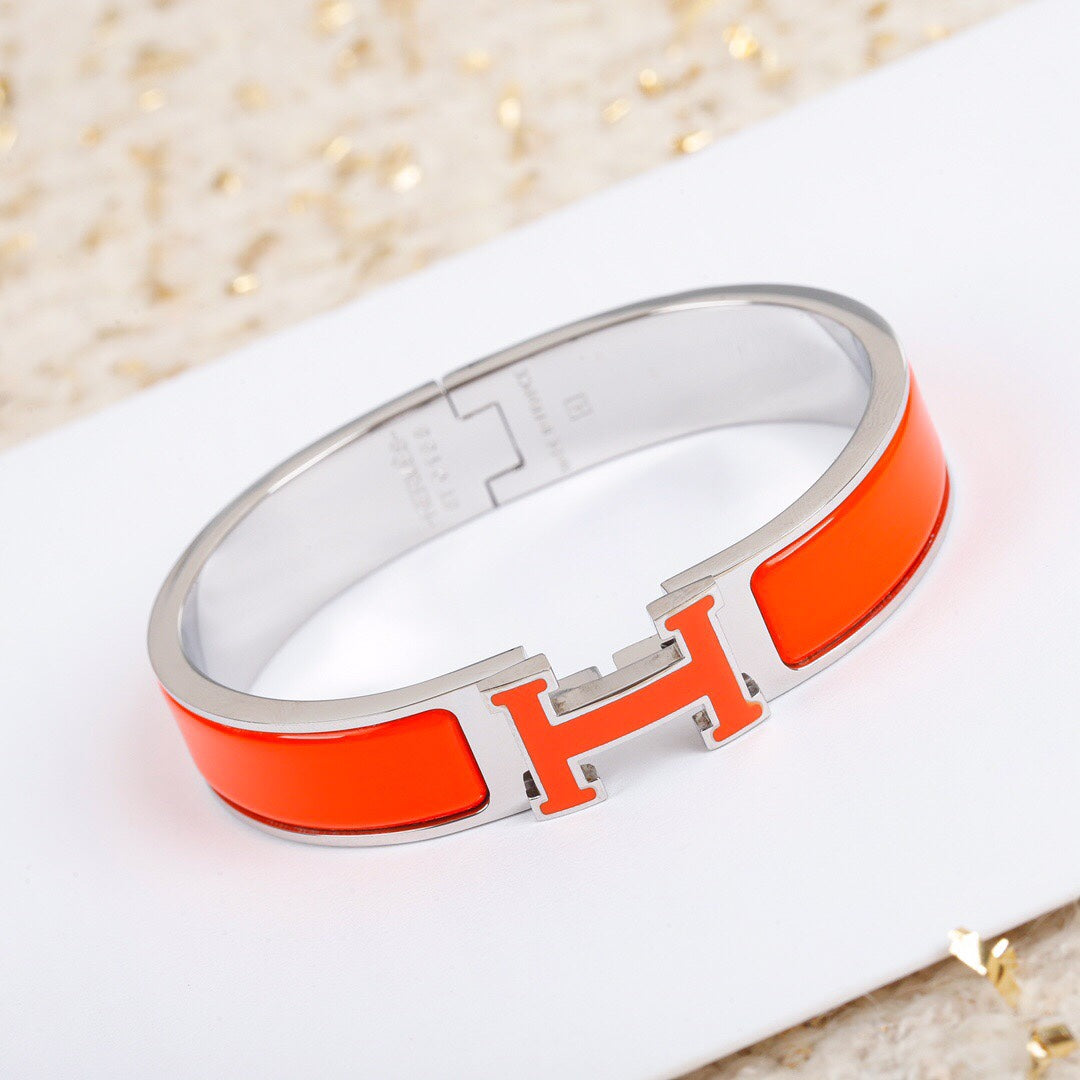 18K Clic H Orange Bracelet