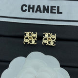 18K CC 24C Earrings