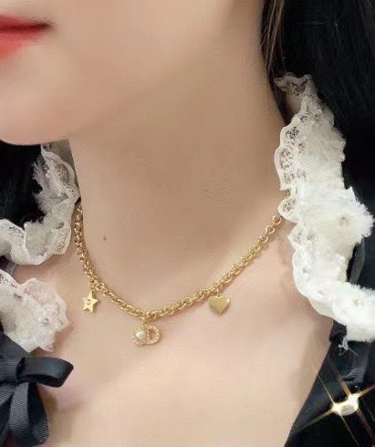 18K CD 30 Montaigne Choker Necklace