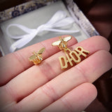 18K CD Revolution Earrings