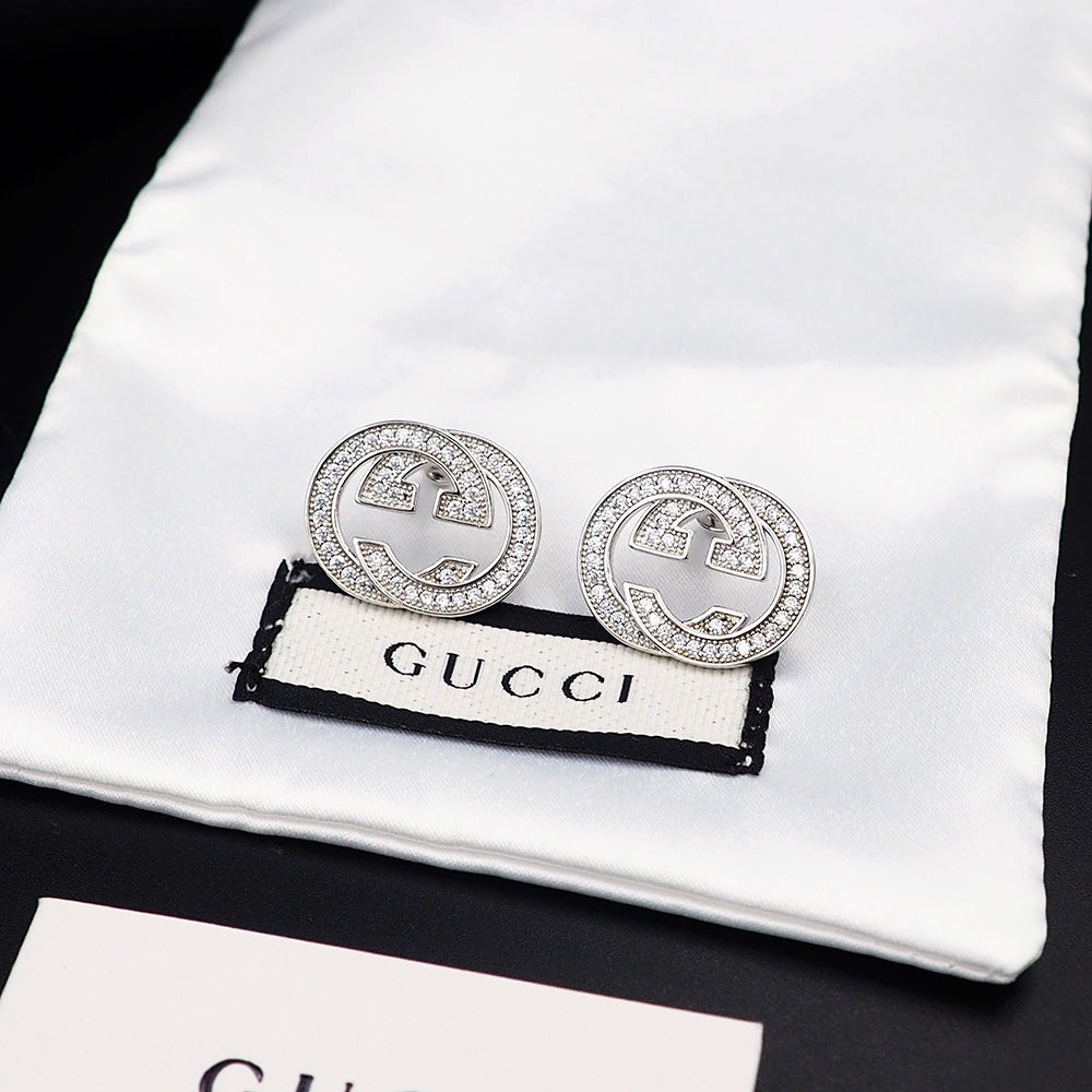 18K GG Diamonds Earrings