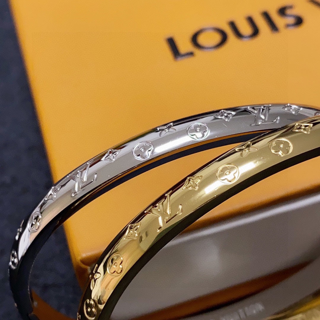 18K Louis Monogram Bracelet