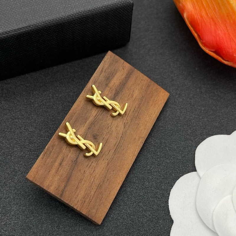 18K Saint Gold Earrings