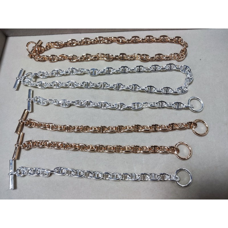 18K Her Chaine Dancre Enchainee Bracelet