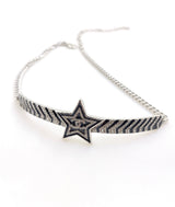 18K CC Star Diamonds Necklace