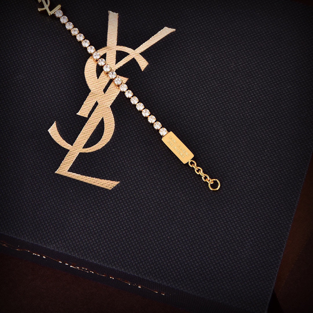 18K Saint Diamond Chain Bracelet