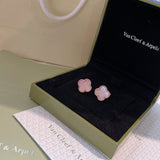 18K Magic Alhambra Pink Opale Earrings