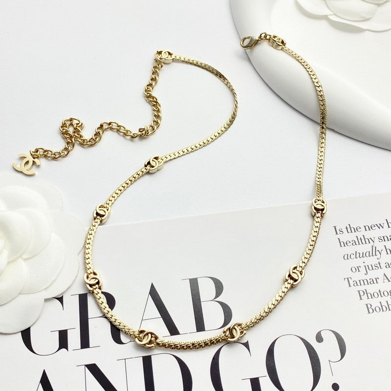 18K CC Chain Necklace