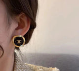 18K Triomphe Pearl Earrings