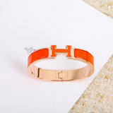 18K Clic H Orange Bracelet