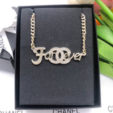 18K CC Forever Necklace
