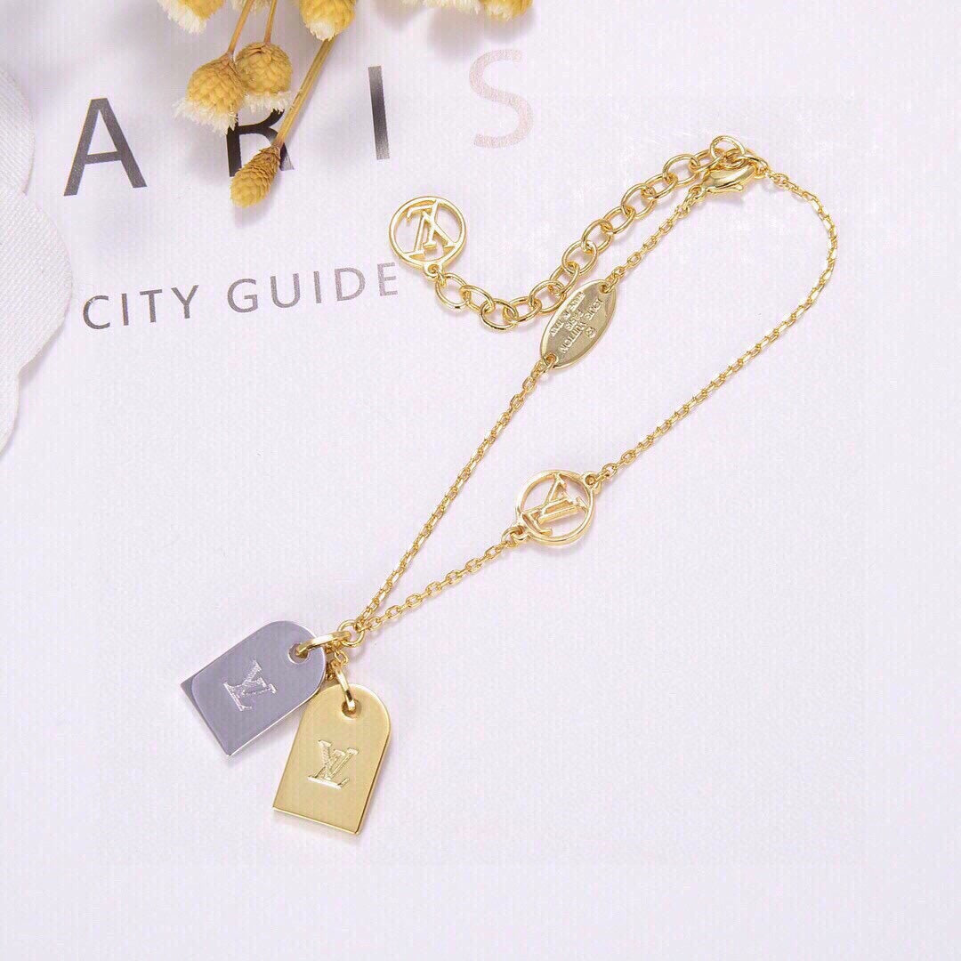 18K Louis Monogram Bracelet