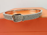 18K Kelly Diamond Vintage H Bracelet
