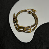 18K BB Chain Bracelet
