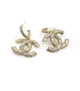 18K CC Crystals Earrings