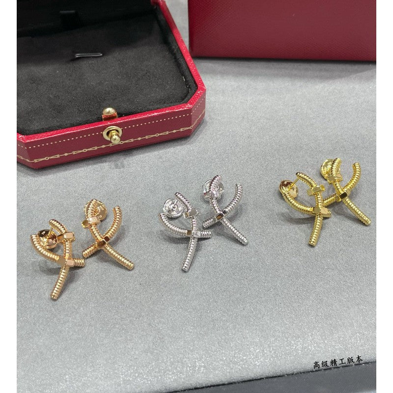 18K Écrou de Earrings