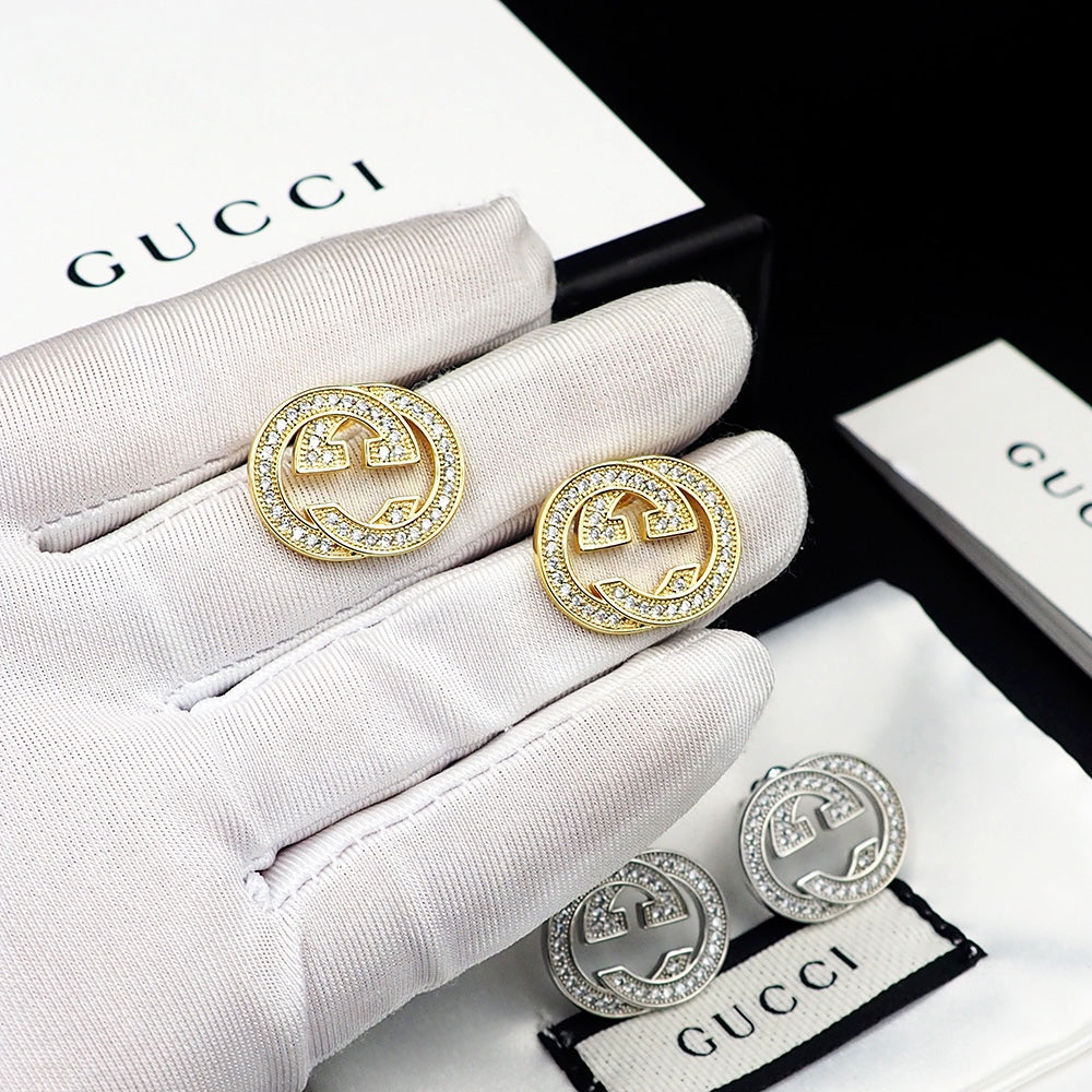 18K GG Diamonds Earrings