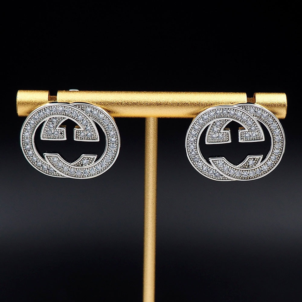 18K GG Diamonds Earrings