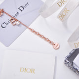 18K CD D-Millefiori Bracelet