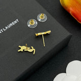 18K Saint Gold Earrings