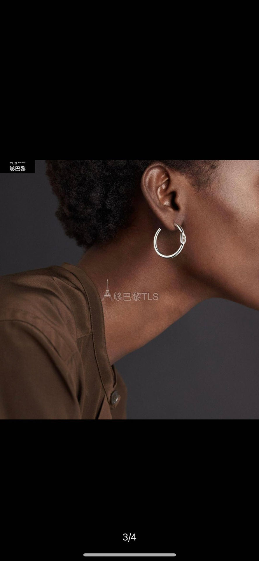 18K Chaine D'Ancre H Earrings