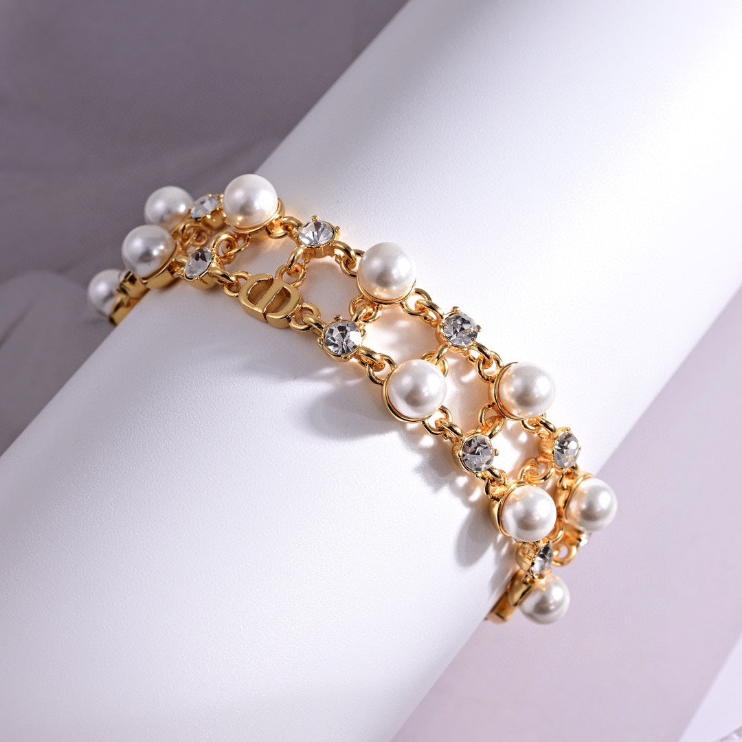 18K Petit CD Treasure Bracelet