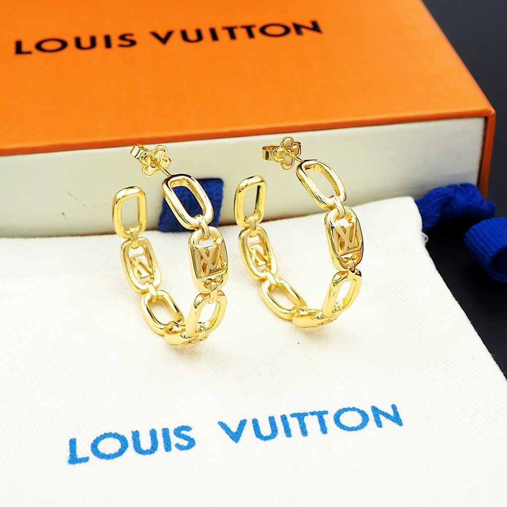 18K Louis My Chain Earrings